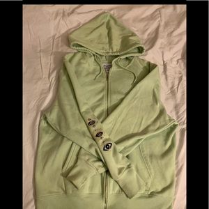 Over Sized Green Hoodie